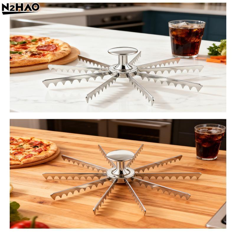 Aluminum Alloy Pizza Slicer Sharp Blades Food Grade Material For Home Kitchen Baking Pizza Making