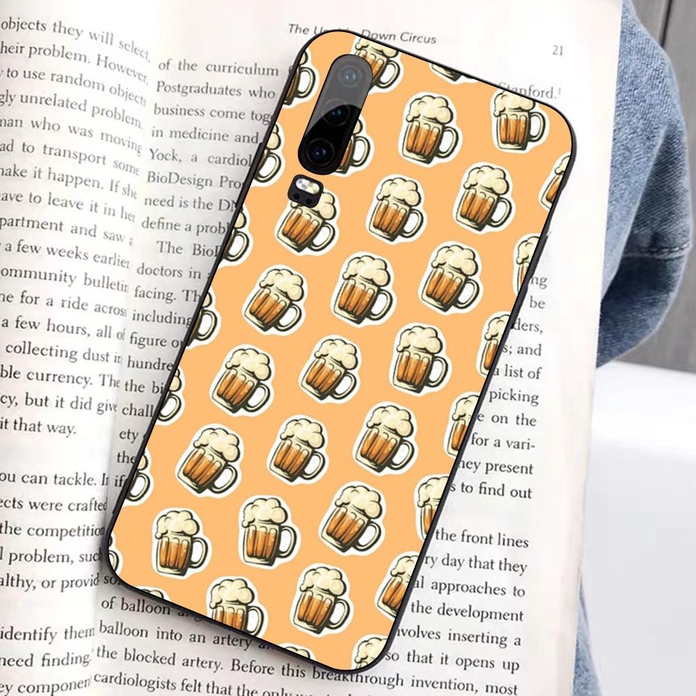 Beer Alcohol Phone Case For Huawei Honor 10 Lite 9 20 7A 9X 30 50 60 70 Pro Plus Soft Silicone Cover