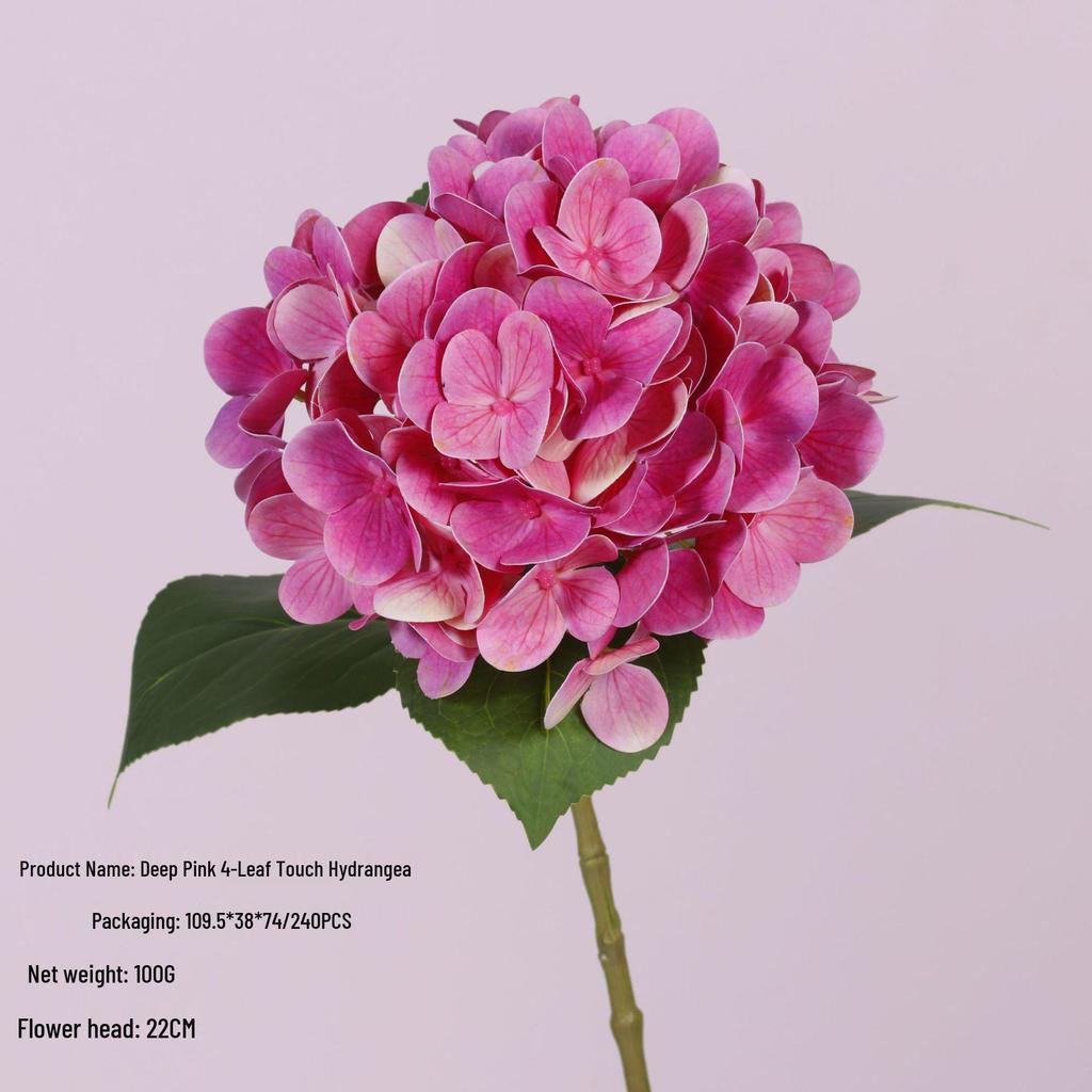 Hochwertiger künstlicher Hortensienstrauß für Hochzeitszeremonie-Hintergrunddekoration