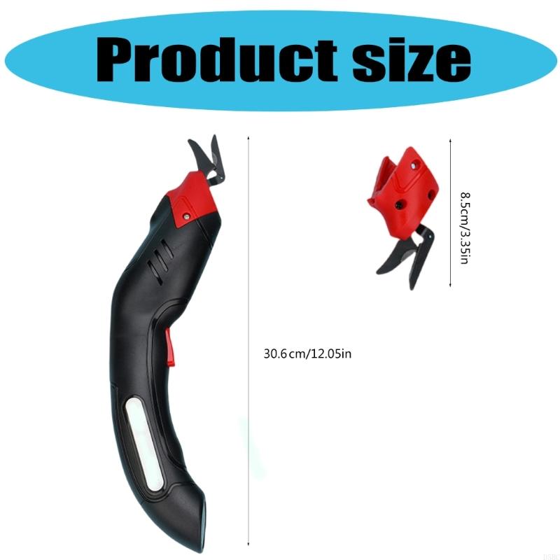 Cordless Electric Scissors Box Cutter Cutting Tool Rechargeable Fabric Scissors