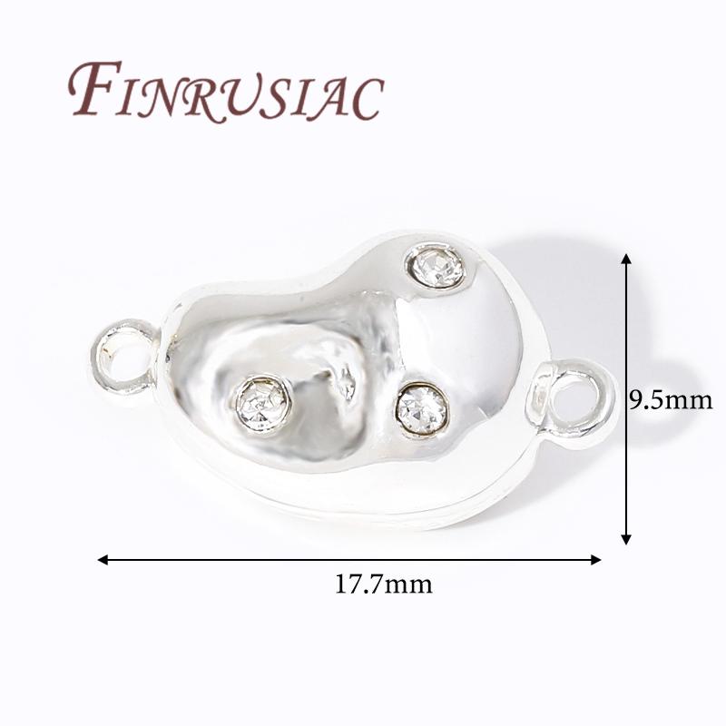 18K Gold Plated Locks For Jewelry,Bracelets Connectors Clasps,DIY Necklace Making Accessories,Clasp For Jewelry