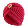 Damen Retro Ethno Kopftuch Hut Strass Kopftuch Hut