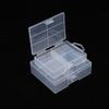 Battery Storage Holder Plastic Transparent Container For Maximum 24 X Aa Aaa Batteries Organizer Box Case