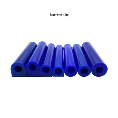 Blue Hollow Wax Tube for Men's and Women's Ring Jewelry Mold Making