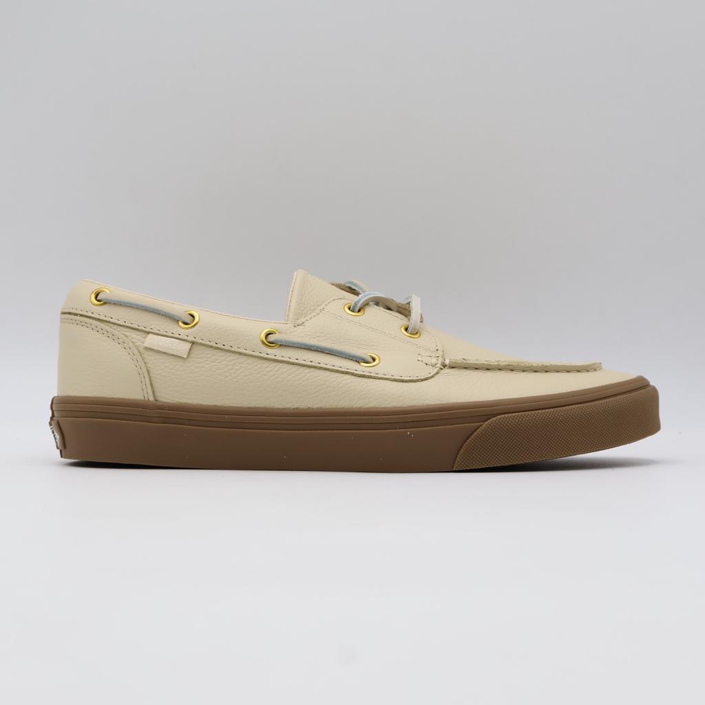 VN000Z11TAN Vans 2 Eyelet Boat Shoe Leather Tan (Men's)