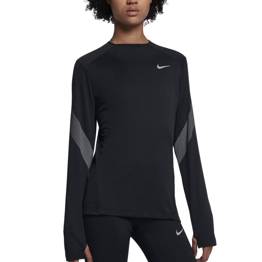 

Nike T Shirts Women s Black Crew Neck Moderate 923314-010 M