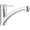 GROHE Start Eco Sink Mixer Tap - Chrome - Low Spout - Metal