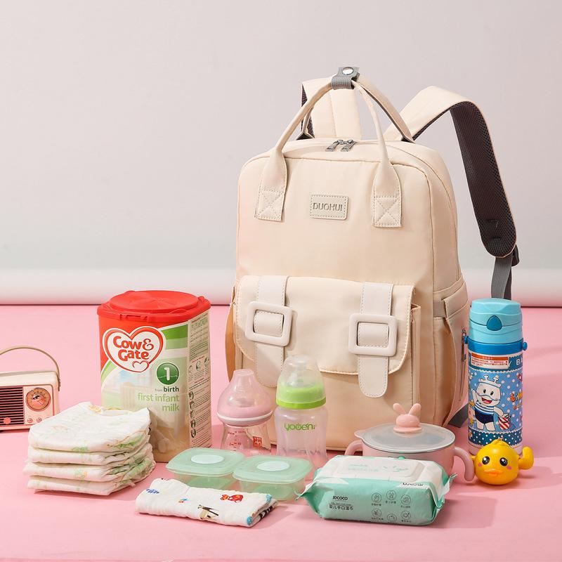 Fashion Backpack Mommy Bag Mom Bag Travel Maternal and Infant Backpack Student School Bag