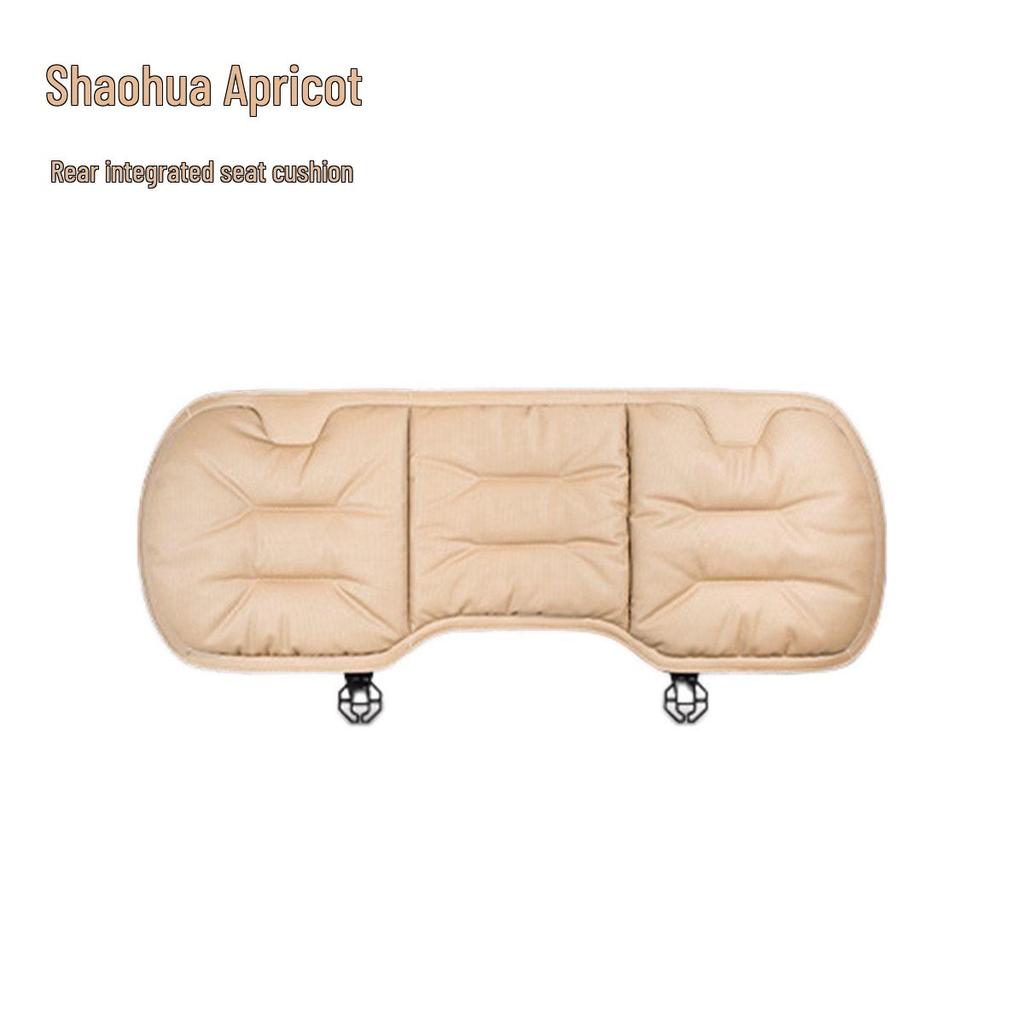 Universal Nappa Leather Car Seat Cushion for Mercedes-Benz/BMW - All Seasons, Single Piece Cover