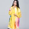 Extra Large Korean Style Chiffon Scarf - Versatile Beach Towel and Sun Protection Shawl for Women