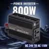 800W Universal Car Inverters Modified Sine Wave DC 12V To AC 110V Solar Transformer Convert Plug Car Electronics Accessories