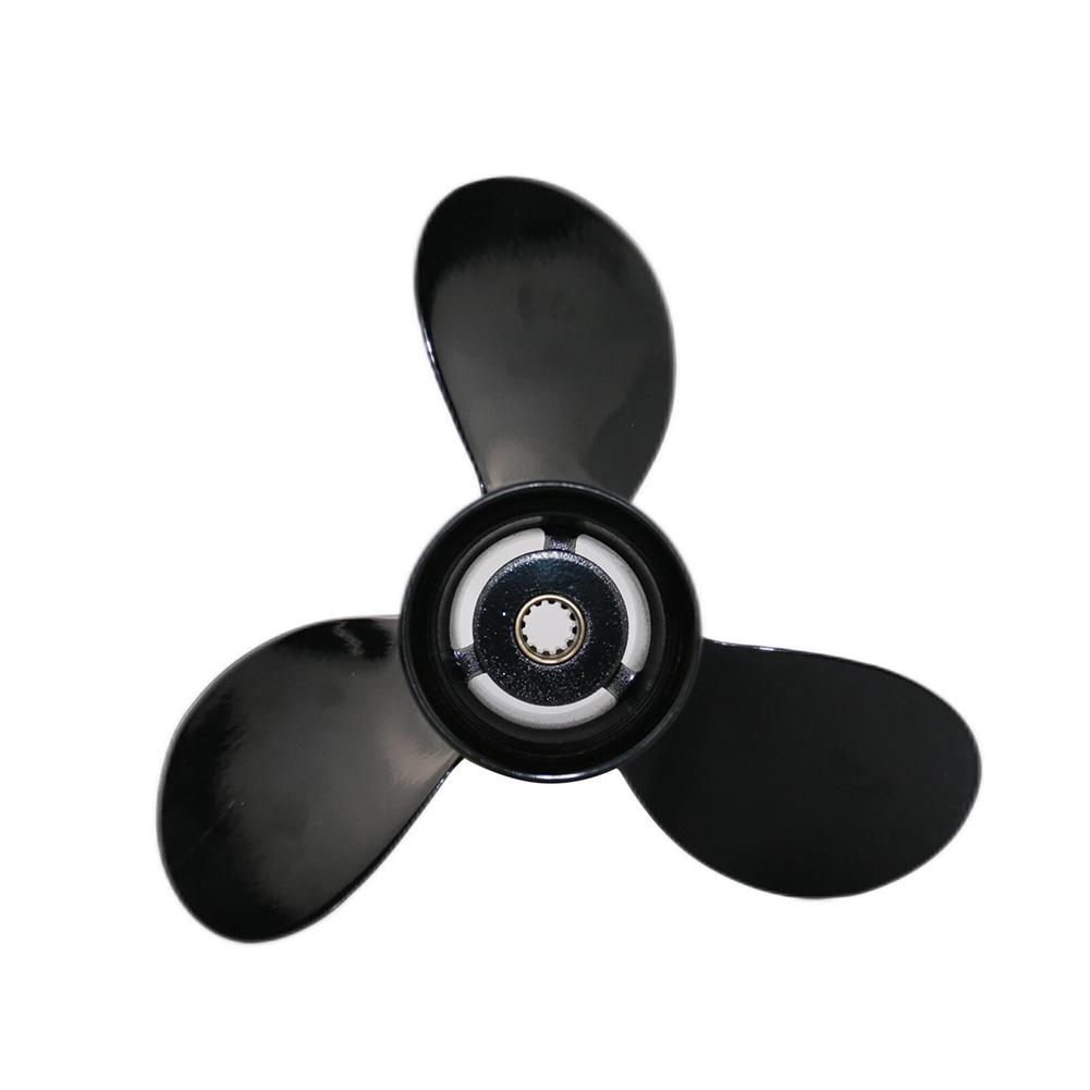 

Newest Sale High Quality 12 SplineE Boat Propeller 8.9x8.5 For Mercury For Tohatsu For Nissan 8 9.8 9.9HP Accessories China Mainland