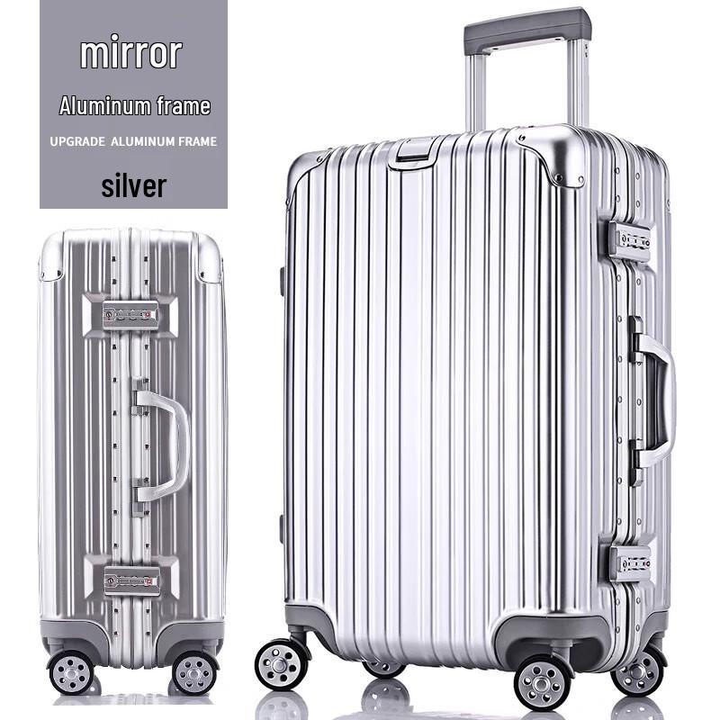 LONE WOLF Aluminum Frame Spinner Luggage 20 inch