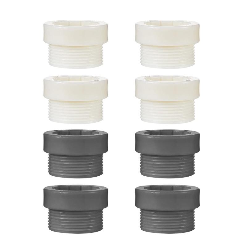 4 st poolparaplystabilisatoradapter gängade adapterhylsor poolparaplyhylsa paraplystänger stabilisator för utomhusbruk