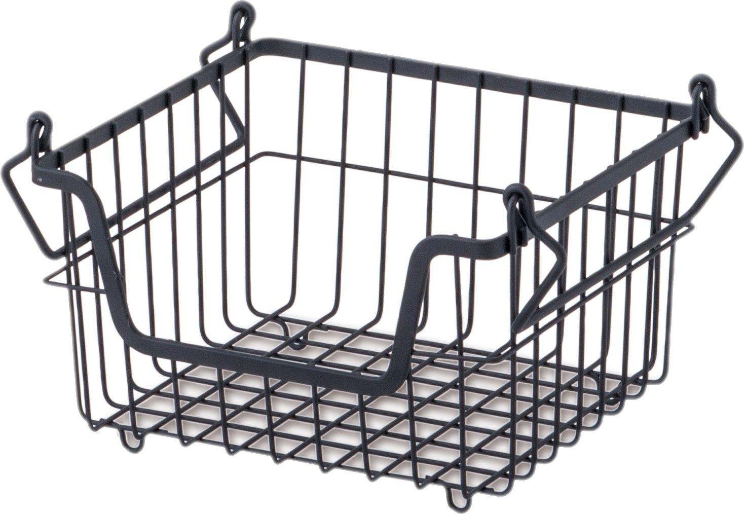 PL Storage Basket Stacking Basket S Black 63385 24 x 19 x 14 cm