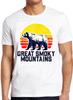 Great Smoky Mountains Bear Funny Meme Gift Tee T Shirt M721
