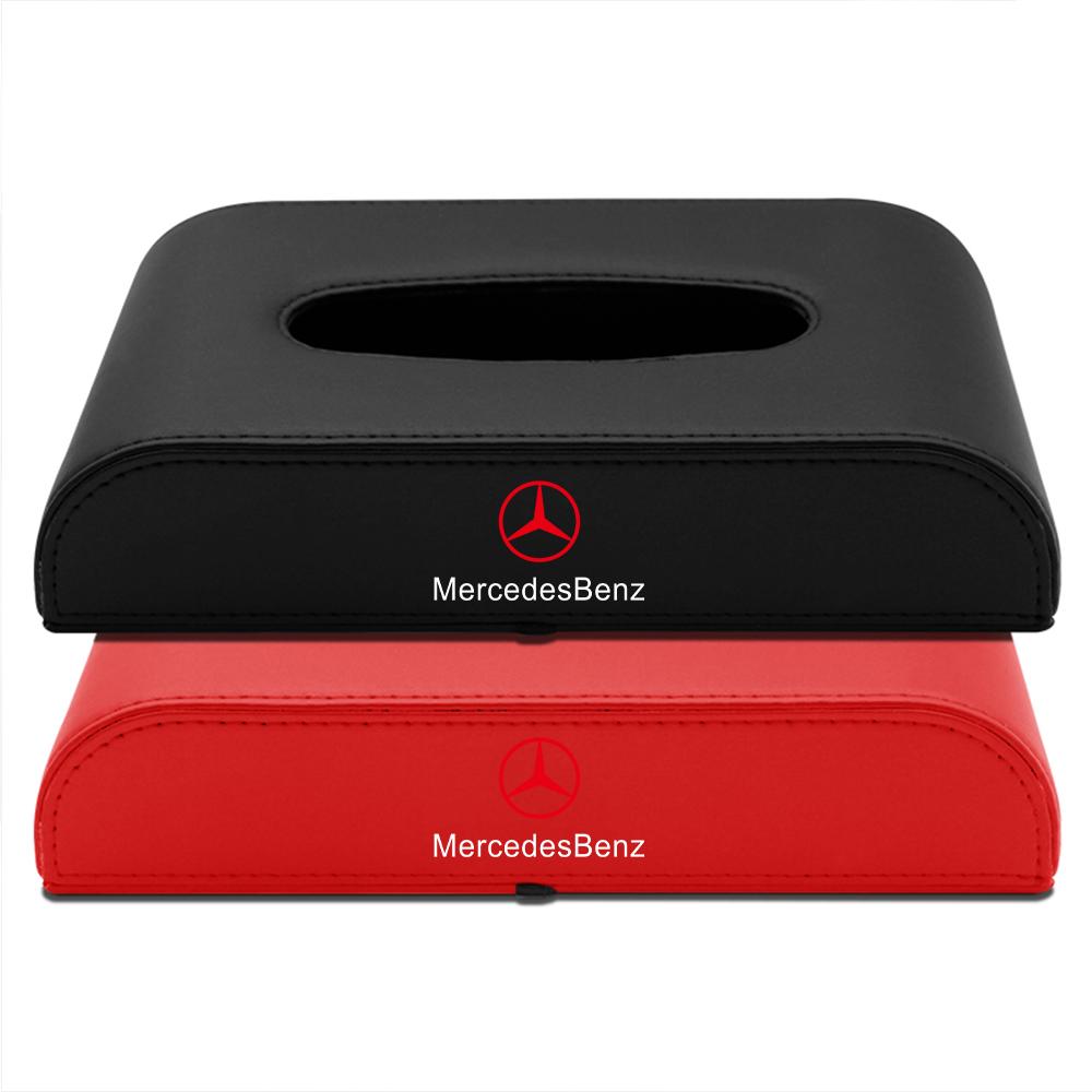 GLC GLB Car Tissue Box Rack Handrail Box Magnetic Napkin Box Aaccessories for Mercedes Benz AMG W203 W206 W220 W205 W211 W212 W