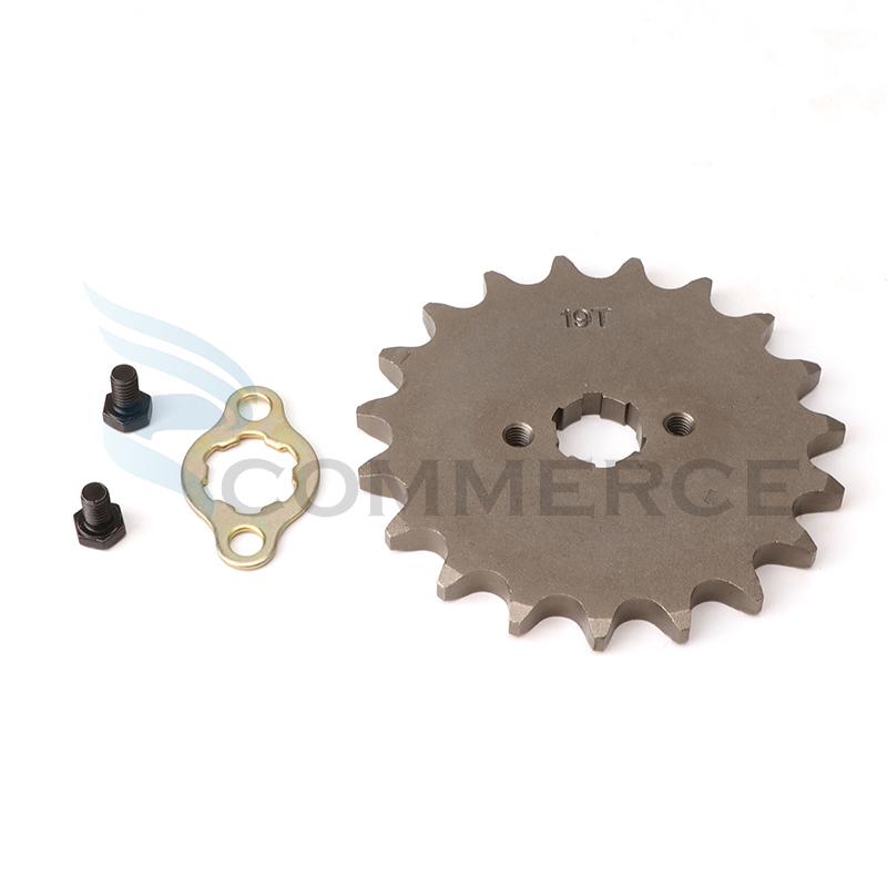 530# 20mm Front Engine Sprocket for Dirt Bike Sprocket 10 11 12 13 14 15 16 17 18 19 20 21 Teeth ATV Quad Buggy Motorcycle