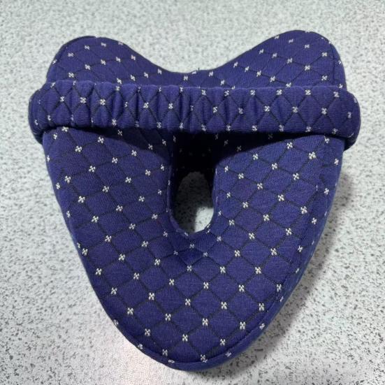 Memory Foam Knee Pillow Soft Breathable Zipper Closure Ergonomic Design Leg Alignment Cushion Knee Support Pillow