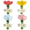 Resin Insect Drinking Cup Colorful Garden Decoration Bee Butterfly Water Dispenser  Beekeeping