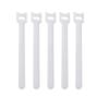 25pcs Reusable Cable Ties, Releasable Wire Management Straps for Earphones Mouse Cables, Nylon Organizer Ties Quick Release