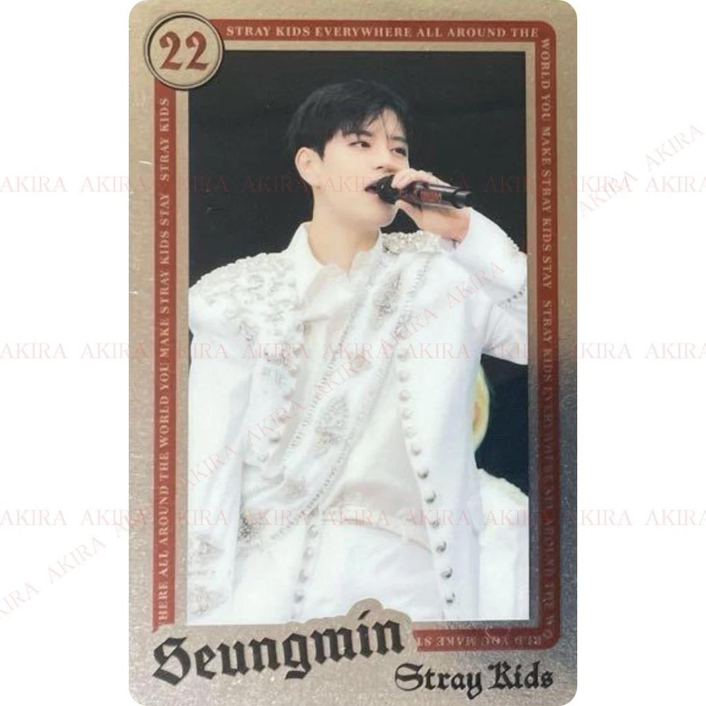 STRAY KIDS World Tour dominATE JAPAN ECOPA LIVE PHOTO CARD OFFICIAL