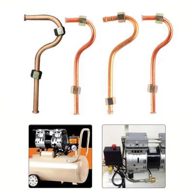 Tubo de escape del compresor de aire Tubo de bomba de aluminio Tubo de rosca de 16 x 1,5 mm