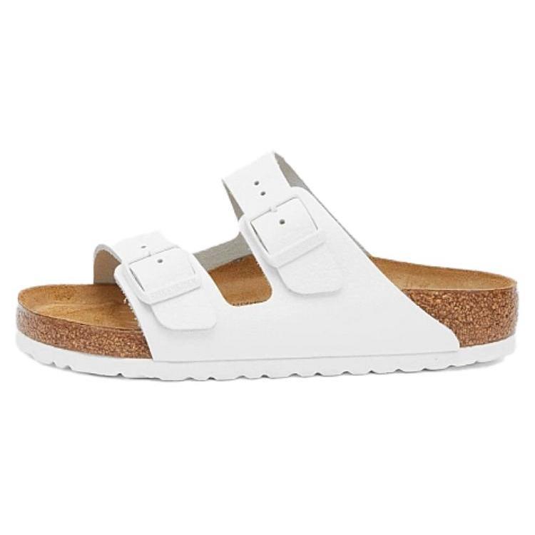 Birkenstock Arizona leather slides 1025048 43