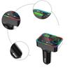 USB Autoladegerät Bluetooth-kompatibel 5.0 FM Transmitter MP3-Player F4U Disk/TF-Karte F4 Bunt