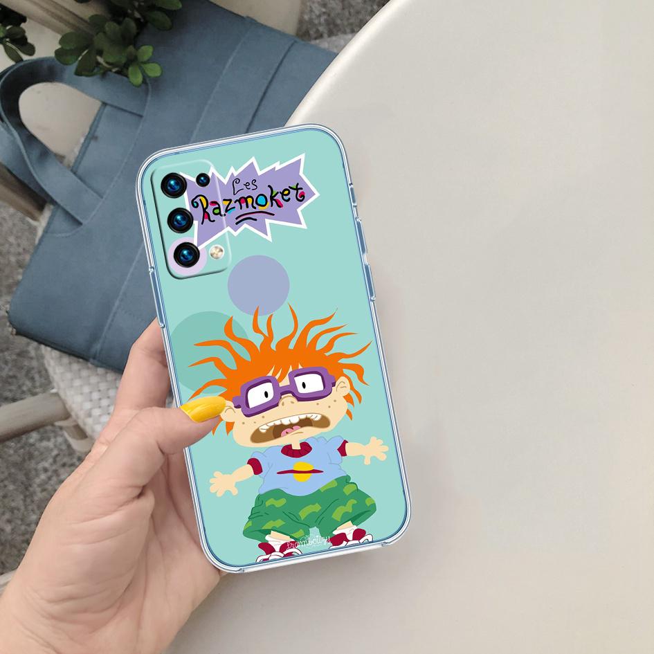 R-Rugrats Funny Phone Case for Motorola Moto E13 E15 E20 E22 22I E22S E30 E32 E40 E7 E7I G Plus Power Play Stylus G22 G14