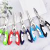 Stainless Steel Fishing Line Cutter Small Fishing Hook Remover Small Fishing Pliers Scissors Comfortable Grip Pliers