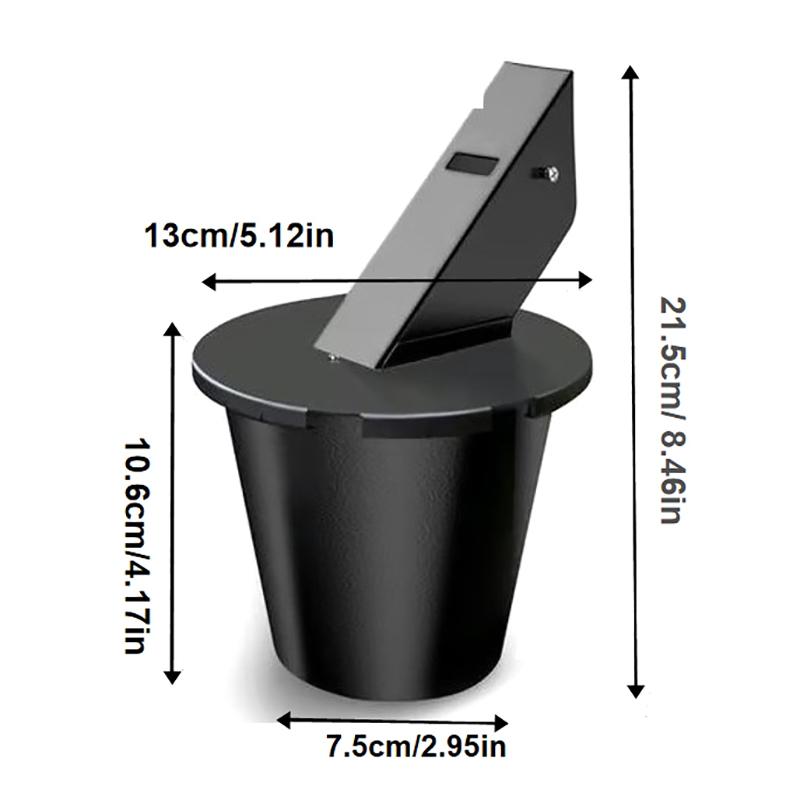 

Ведро для жира для грилей Модернизированный поддон для сбора капель с крышкой и 2 вкладышами Подходит для Traeger Pit Boss Z Grills Аксессуары для коптильни Герметичный