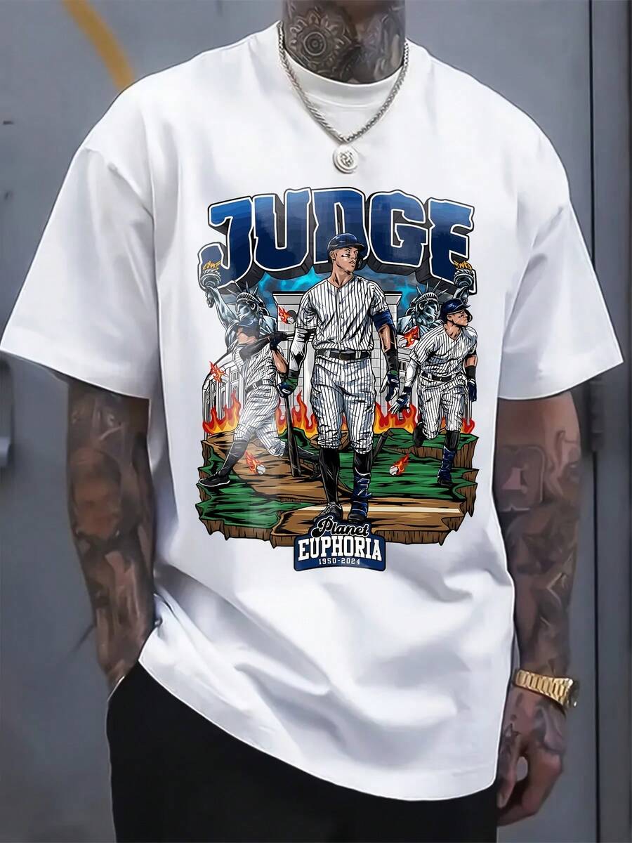 

New York Judge Euphoria Graphic Unisex T-Shirt For Fans S