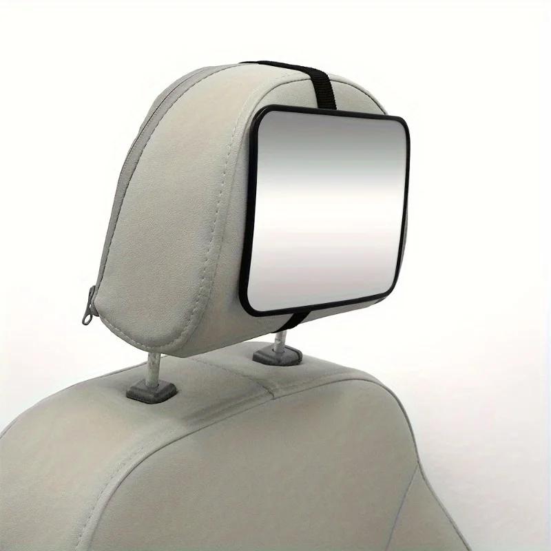 Anti Shatter Car Rearview Mirror, Suitable for Reverse Observation of Infants and Children, with a Wide Field of View