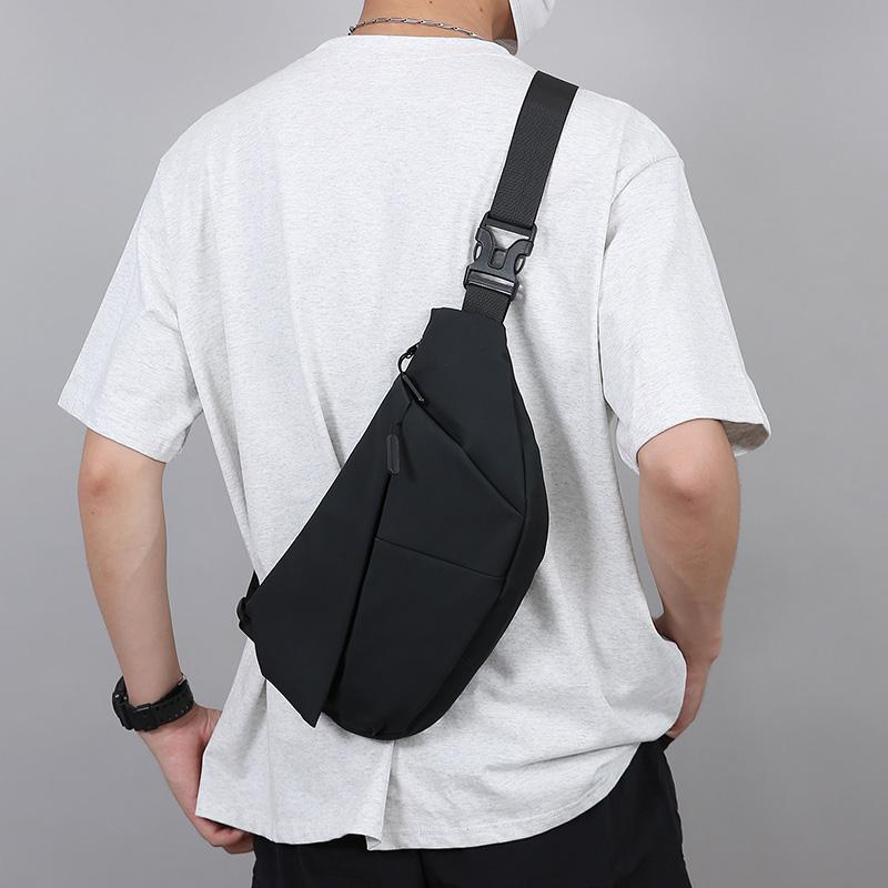 Unisex Bröstväskor Crossbody-väska för Män Messenger-väska Sling Axelväska Mobiltelefon Vattentät Ryggsäck Rese Sportväskor