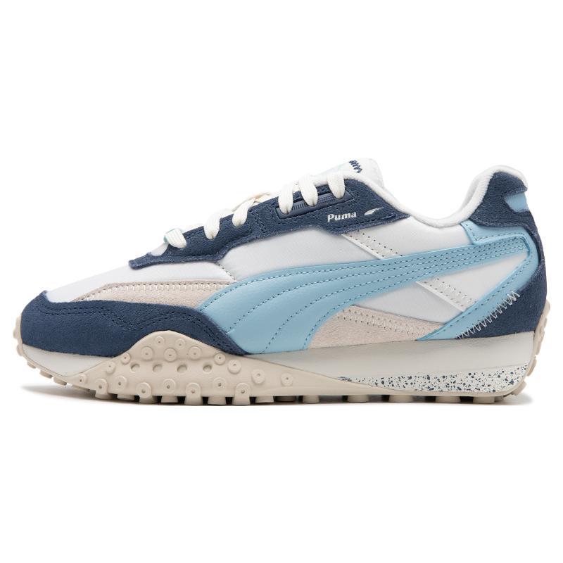 New Puma Blktop Rider Warm White Inky Blue 392725-04