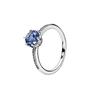 New S925 Silver Red Rose Bow Simple Love Ring Card Snowflake Series Ice Linghua Gold Bee Flower Ring Jewelry