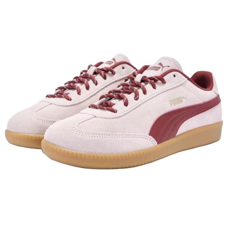 Puma 9-T Suede Comfortable Low-Top Training Shoes Unisex sneakers Pink 406756-06