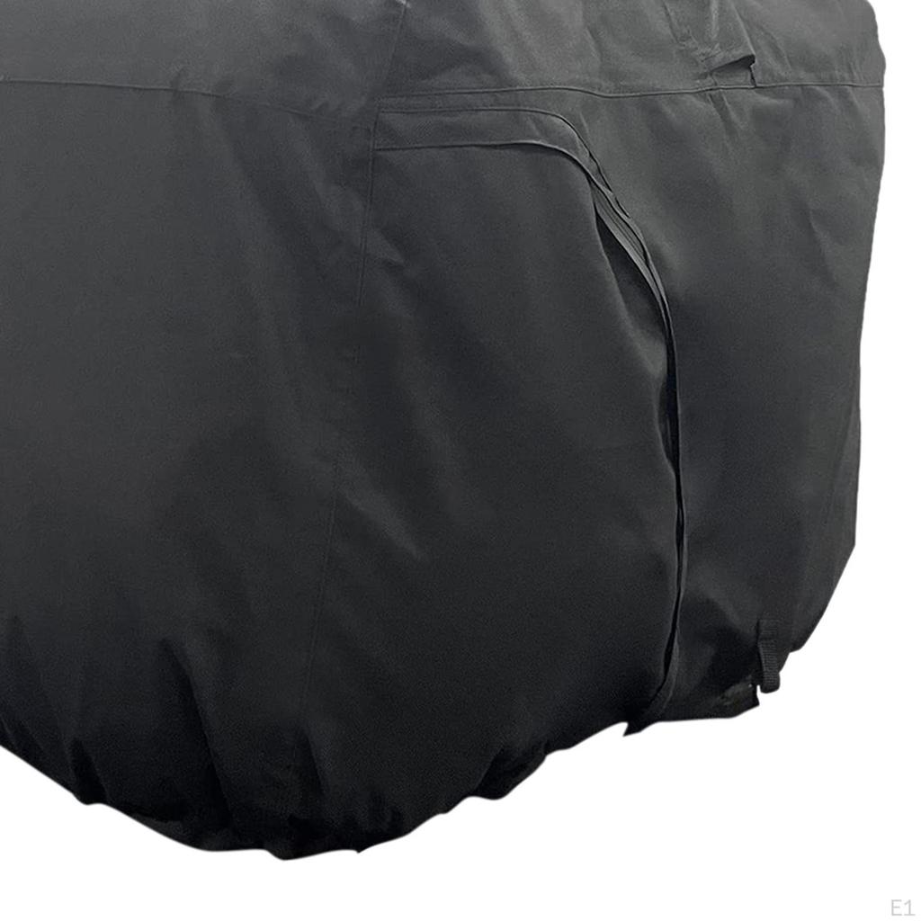 Cart Cover , 2 Passenger Golf Buggy Sun Zipper Sunscreen with Bottom Elastic Strap