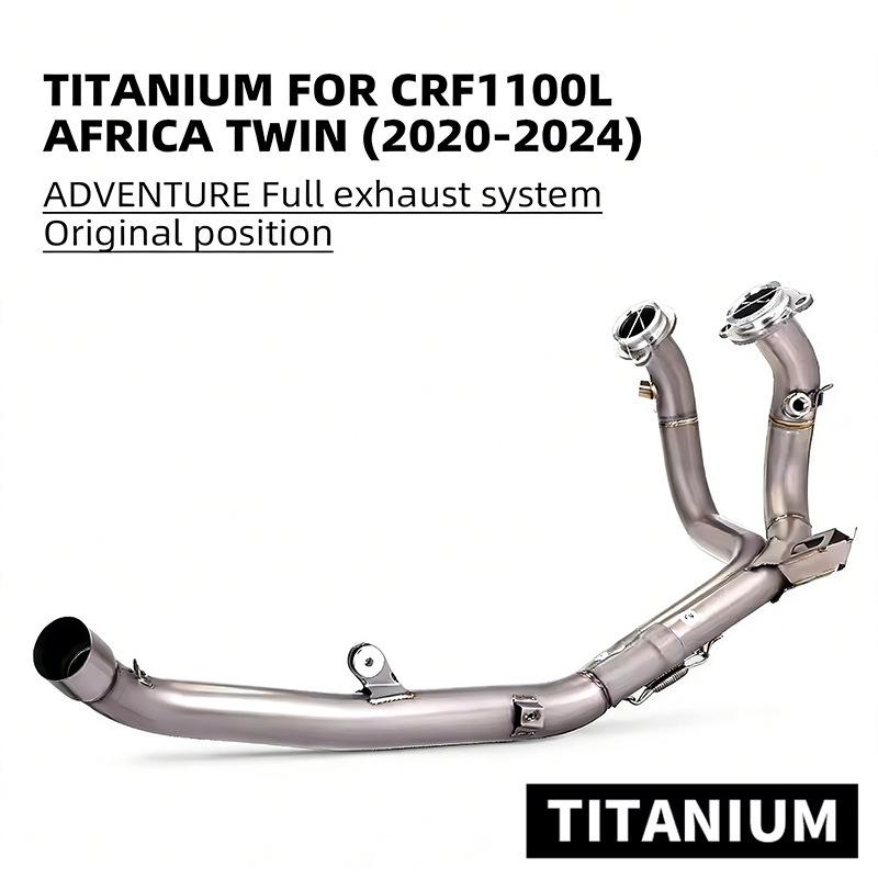 Titanium Alloy Exhaust Tail Pipe for CRF1100/CRF1100L Africa Twin Motorcycle