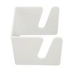 Skateboard Wall Mount Acrylic Display Storage Holder Hanger Home Decoration for Indoor White