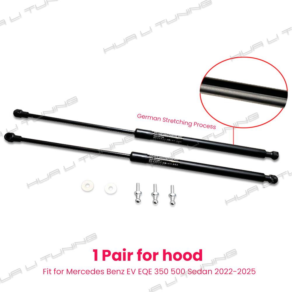 For Mercedes Benz EV EQE 350 500 Sedan 2022-2025 Auto-Lift Assist Front Engine Hood Damper German Strech Hydraulic Struts Tuning EQE 350 500 hood