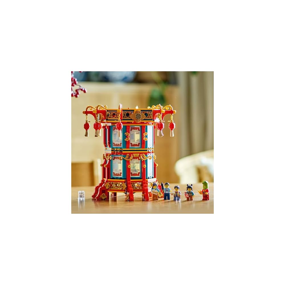 LEGO Lantern Toy Building Set 80116 for Boys and Girls Age 9-11 Decorative Interior Block