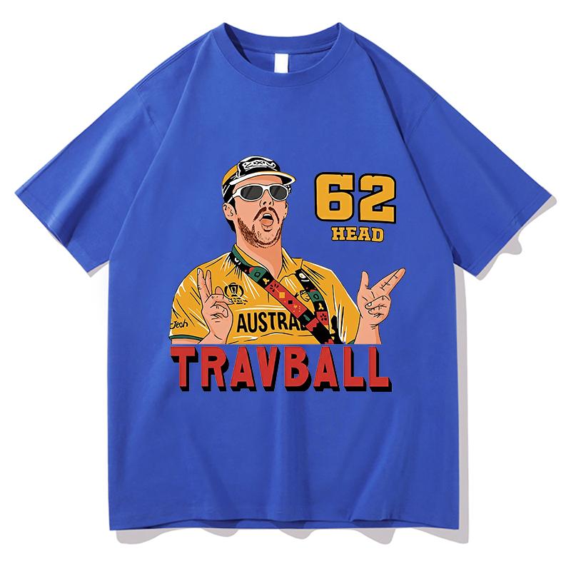 Travball Travis Head I Love Head TShirt Hip Hop Unisex T Shirts Unisex Cotton O Neck Oversized Clothes Aesthetic Short Sleeve Tops