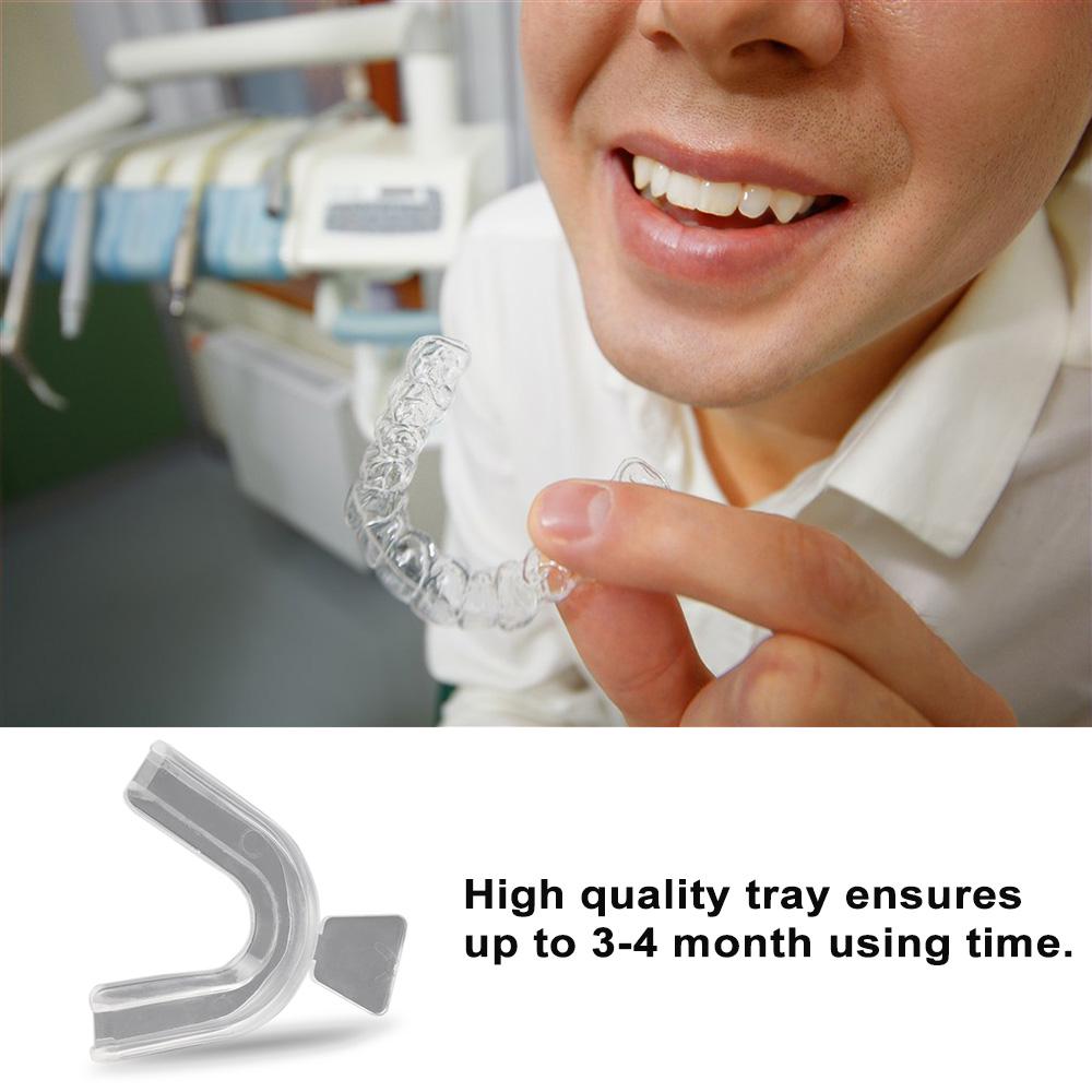 Mouth Dental Mouthguard Teeth Whitening Trays Bleaching Tooth Whitener Hot