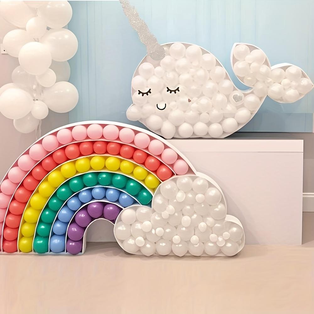 1Pc 73cm Whale-Shaped Marquee Letters Without Balloon Fit Balloons Perfect for Anniversaries Birthdays and Summer Parties