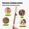 Popular Wood Polygonum teasing cat toy snacks self-hi gnawing teeth cleaning natural molar stick