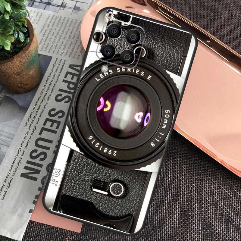 Vintage Retro Camera For Samsung Galaxy M34 M54 M14 M53 M33 M13 M12 M32 M52 M20 M15 M55 M21 M51 M30s M31s Case