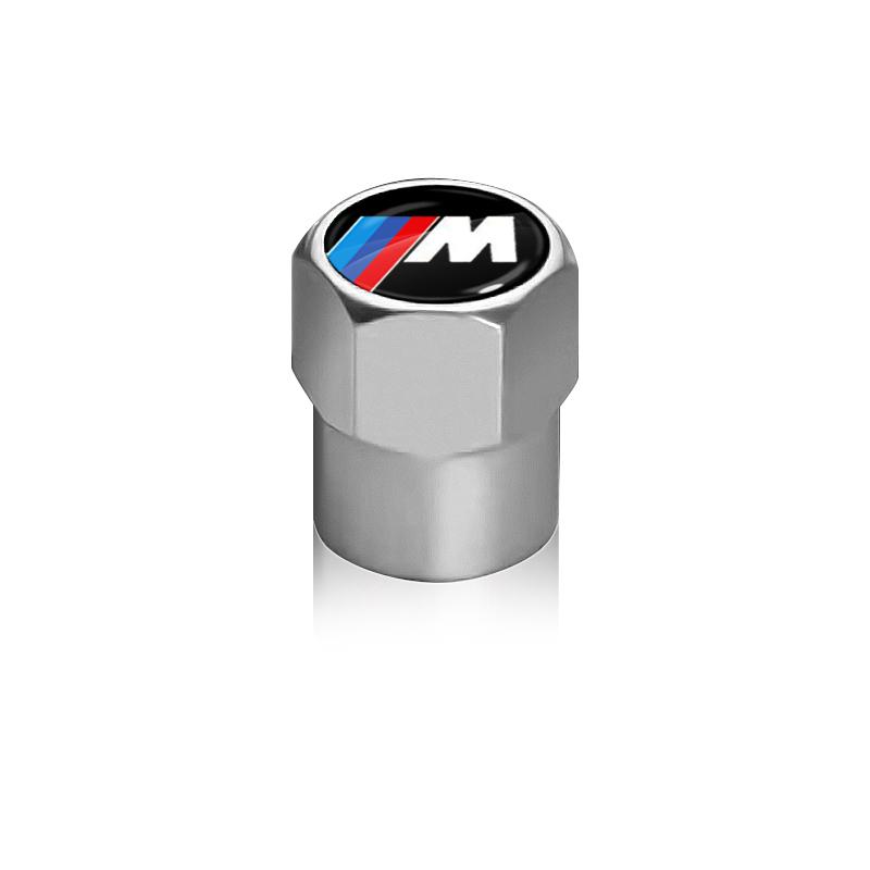 4 ks Krytky ventilků kol s logem M Vodotěsné autopříslušenství pro BMW E53 E70 E71 E72 E83 X1 X2 X3 X4 X5 X6 X7 E84 F48 F49 F39 F25