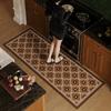 Kitchen Floor Mat Absorbent Oil Floor Mats Retro Diatom Mud Pvc Carpet Washable Non-Slip Foot Rugs Home Decoration